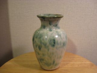 Handmade Pottery Vase Pot Luck 1988 L Teague Moore