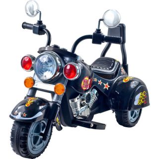   Road Warrior Motorcycle Black Easy to Assemble Sound and Lights