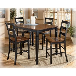 Ashley Cedar Heights New Dorm Counter Table Furniture Free Shipping 