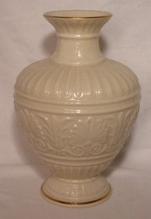 Lenox China Athenian Collection Vase 8 1 4 Gold Trim