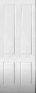 Atherton 4 Panel Raised Primed Molded Solid Core Wood Interior Doors 