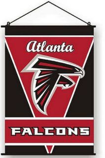 Atlanta Falcons Wall Hanging Indoor Scroll Banner 28 x 40 zz