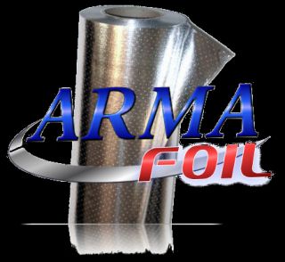 ARMA FOIL Radiant Barrier Reflective Insulation, 51 wide 1000 sqft 