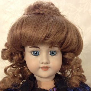 Vintage Armand Marseille 23 390 A11 M Masquerde Bisque Head Doll 