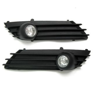 opel astra h 04 08 front grille fog lights lamps