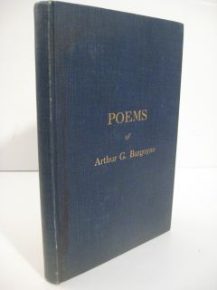 burgoyne arthur g poems of arthur g burgoyne pittsburgh selected from