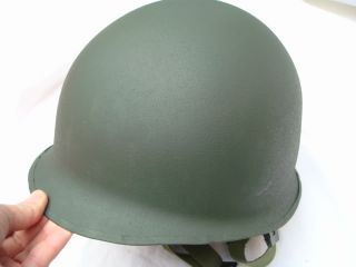 WWII US Military Army M1 Helmet Liner with Shell 21080