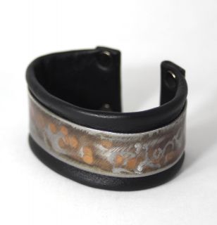   Bracelet Handcrafted Coppery Metal Artisan Bracelet Fashion