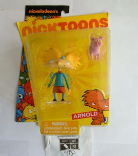 2012 Nickelodeon Nicktoons Hey Arnold Arnold Jazwares 3 Action Figure 