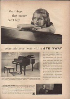 1954 Steinway Baby Grand Piano Artur Rubinstein Things That Money Can 