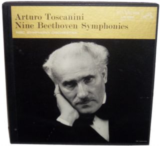 LM 6901 ARTURO TOSCANINI Nine Beethoven Symphonies 7 LP Box Set 1958 
