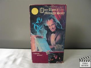   Upon A Midnight Scary VHS 1989 Vincent Price Rene Auberjonois