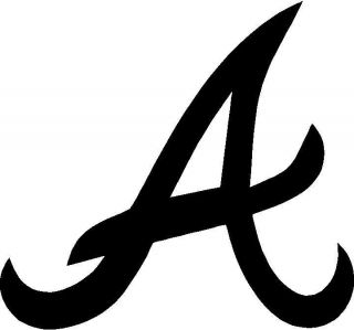 Atlanta Braves A Baseball Logo Vinyl Decal Sticker