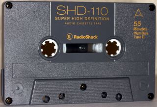 Blank Audio Cassette Tape Radio Shack SHD 110 High Bias in A 20 Lot A0 