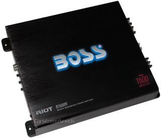 Boss Audio R1600M 1600 Watt Mono Block Car Stereo Audio Amplifier Amp 