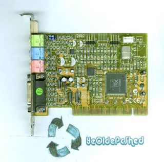 Yamaha AW724 PCI Sound Card with XG YMF724F V Audio Chip P N 90 18610 