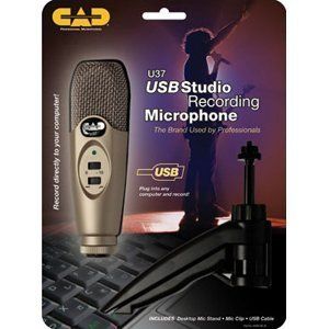    Cad Usb Studio Condenser Voice Recording Musical Audio Equipment Too