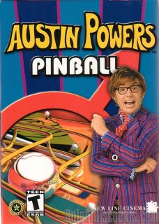 Austin Powers Pinball Groovy Dr Evil PC Game New XP Box 778399003109 