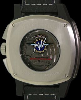 JeanRichard Brutale Augusta MV Watch Black Carbon Fiber 65120 100% NEW 