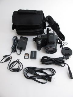 Sony Cyber Shot DSC HX100V 16 2 MP Digital Camera Black