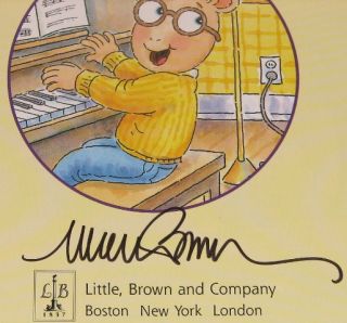 Signed 1st 1st Arthur Its Only Rock N Roll Marc Brown 1st Edition 