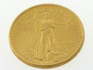 1996 US Saint Gaudens American Eagle 1 4th Ounce $10 Gold Bullion Coin 