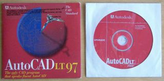 Autodesk AutoCAD LT 97 for Windows 95 and Windows NT Disk Only