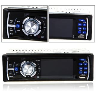 New LCD Car Audio Stereo MP3/WMA Player + Fm&USB SD Input AUX 