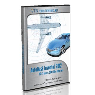 AutoDesk Inventor 2012 Video Tutorial DVD  online also 23 