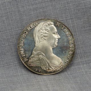 Austrian 1780 Maria Teresa Thaler Silver Coin Restrike
