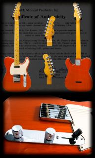 USA ASAT Classic Electric Guitar   Clear Orange with *Upgrades*