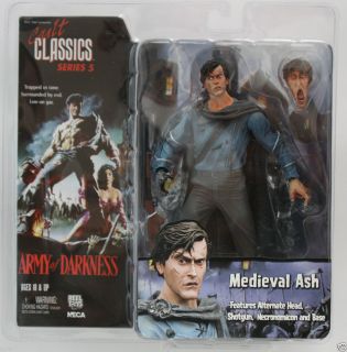 Medieval Ash Cult Classics Series 5 Army of Darkness NECA Movie Figure 