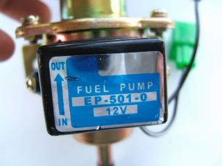 PEFP P07 External Low Pressure Fuel Pump 3 5 Psi 18 GPH 12V