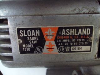 vintage sloan ashland sabre saw jig model 1710