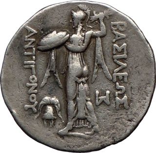 ANTIGONOS GONATAS, Pella, 270 BC., Silver Tetradrachm King as god 