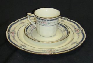 Noritake Ivory China AUBURNDALE Tea Cup /Saucer / Dinner Plate   Set/3 