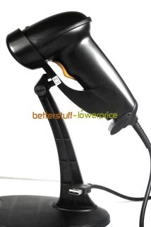 USB Automatic Laser Barcode Scanner Reader with Stand Handheld Bar 