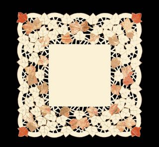 Heritage Lace Autumn Elegance 34 Table Topper Harvest Collection 