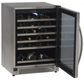 Avanti WCR520AS Full Stainless Steel Wine Cooler Refrigerator Single 