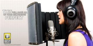   Portable Vocal Booth Home Edition Mac PC Audio Recording Studio