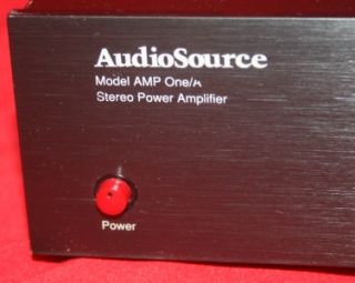 AudioSource Amp One A 160 Watt Stereo Amplifier s N 0414