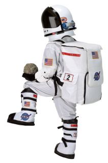 Astronaut Space Suit Costume Helmet Boots Back Pack
