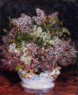 Bouquet of Flowers Pierre Auguste Renoir Oil Repro