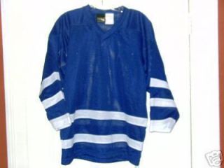 Blank Toronto Maple Leafs Hockey Jersey Youth x Large