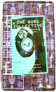 Star Trek The Borg Collective Never Opened VHS