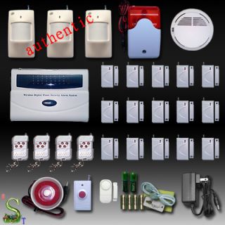 Wireless Home Security System House Alarm w Auto Dialer