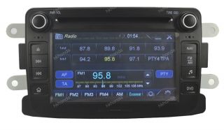 HD Car DVD GPS Radio RDS Navi Headunit Autoradio for Renault Duster 