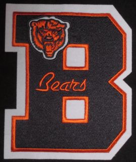 Chicago Bears 5 Letter B Patch NFL Football Crest Patch