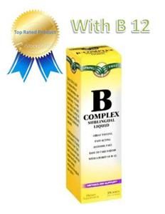 Sublingual Liquid B Complex with B12 Great for Vegans