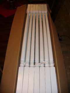 100 BABCOCK WHITE 42 BALUSTER SPINDLE BALUSTERS SPINDLES STAIR RAILING 